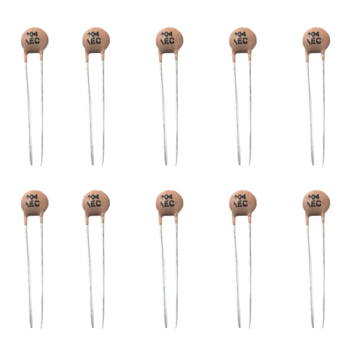 0.1 uF 50V Ceramic Capacitor (Pack of 10) - Image 2