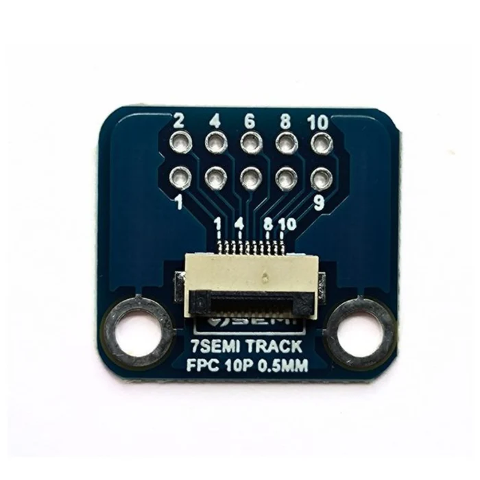 0.5mm FFC FPC Connector Breakout Board (10 Pin) -7Semi - Image 3