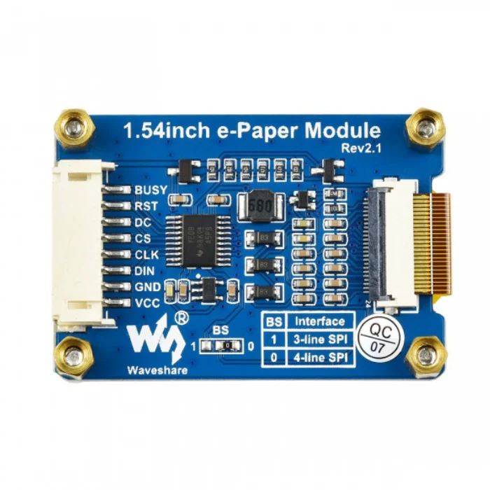 1.54 inch E-ink Display Module, three colour 200X200 - Image 3