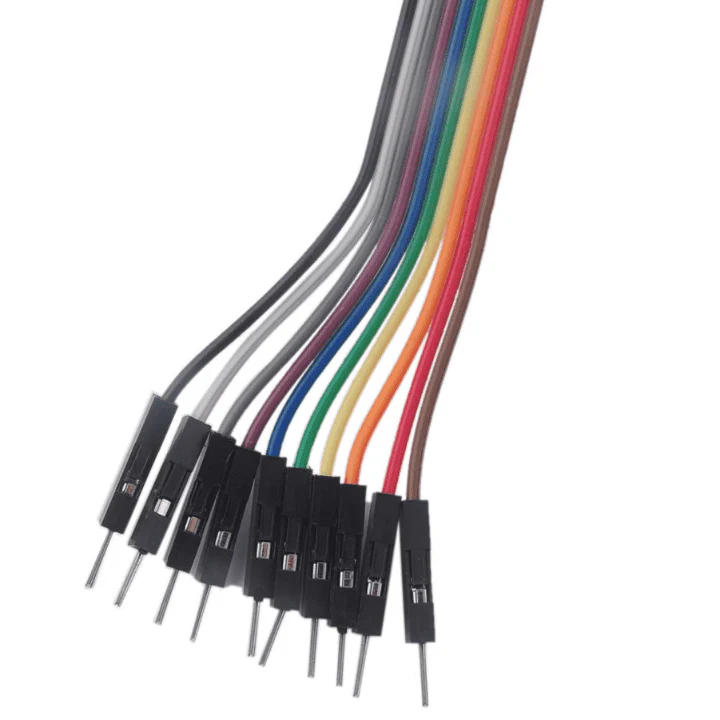 10-Pin Alligator Clip to Male Jumper Wire for Test Lead (20 cm) - Image 6