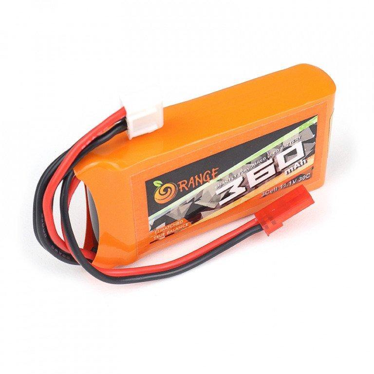 11.1 V 360mAh Orange Lithium Polymer Battery - Image 3