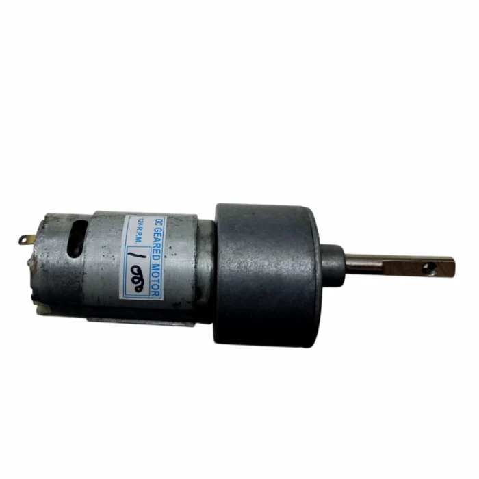 12V 1000 RPM Johnson Geared DC Motor - Grade B Quality - Image 4