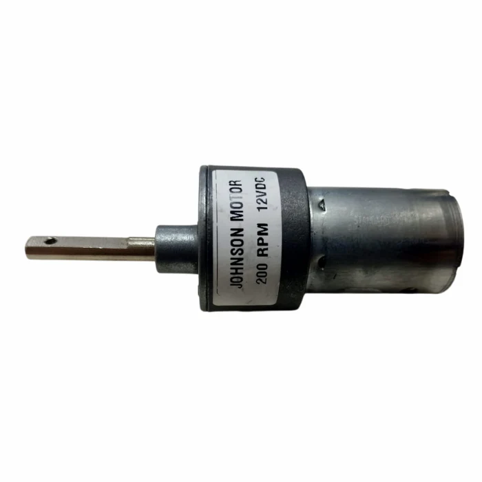 12V 200 RPM Johnson Geared DC Motor - Grade A Quality - Image 7