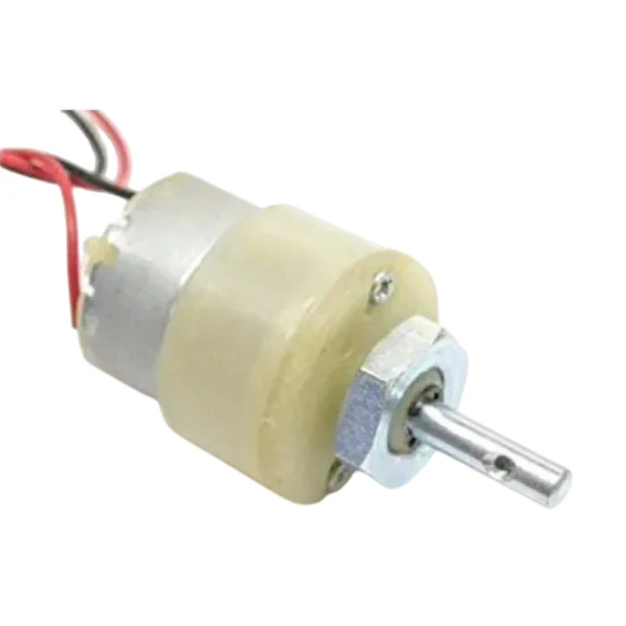 12V 6 RPM Center Shaft DC Gear Motor - Image 2
