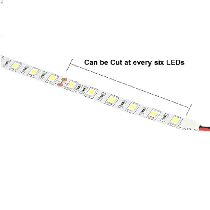 12V Cold White 5050 SMD LED Strip Flexible 5M/Roll Waterproof (5 Meter) - Image 6