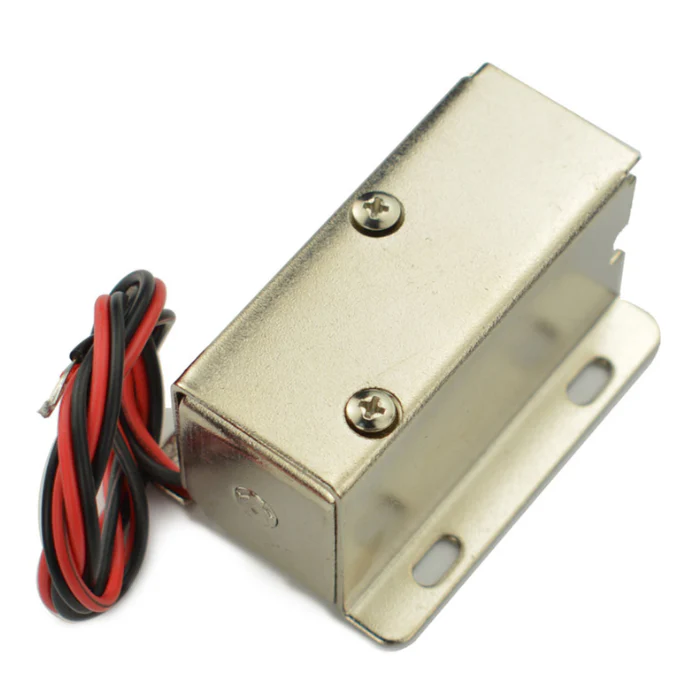 DFRobot 12V Inclined Electromagnetic Door Lock with Connector - Image 2