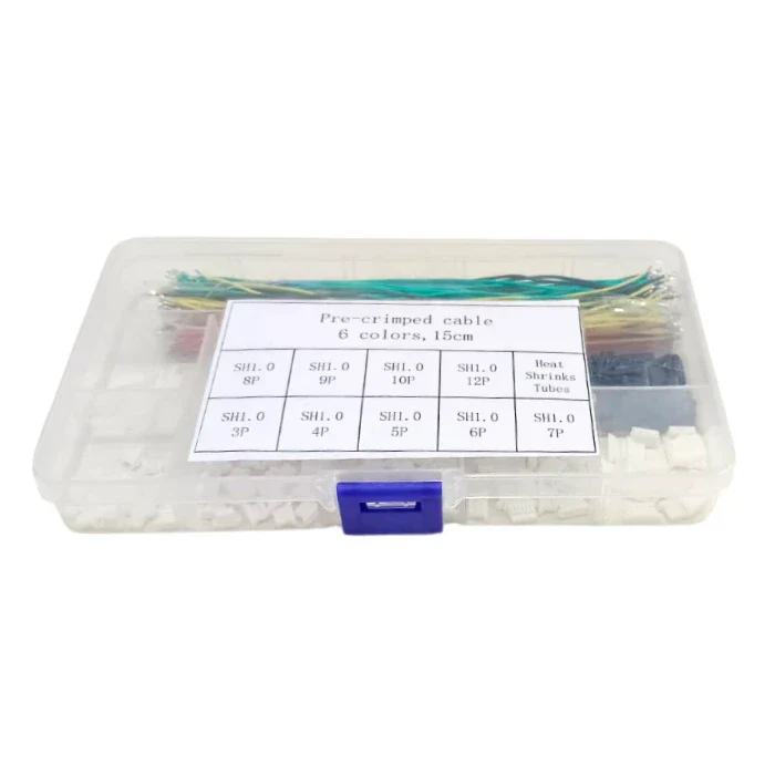 15cm Pre-Crimped Cables 6 Colors with SH1.0 Connectors - Image 2
