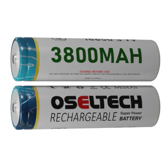 18650 3.7V 3800mAH Rechargeable Lithium Ion Battery with Header (Pack of 2) - Image 4