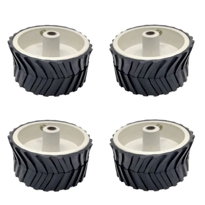 200 RPM GEAR MOTOR + 7X4cm WHEEL + 6-7 INCH BLACK METAL CHASSIS - Image 2