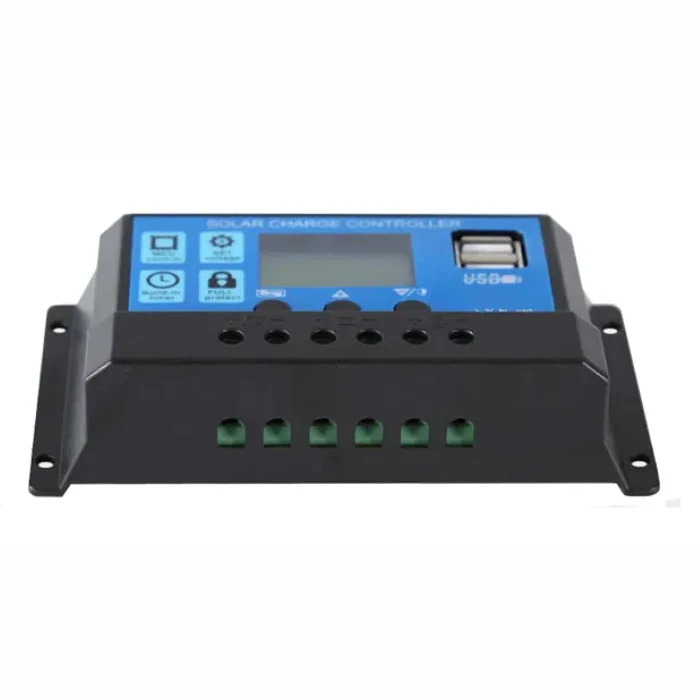 20A Digital PWM Solar Controller with LCD and USB Output Port - Image 3