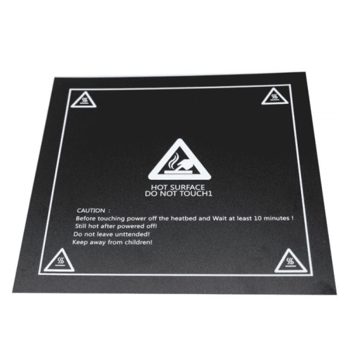 214x214mm Heat Bed Sticker Build Plate Tape with Adhesive Backing for 3D Printer - Image 3