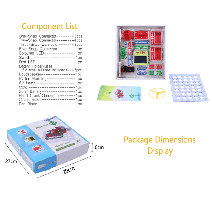24 Experiments Electronics Kit - Image 4