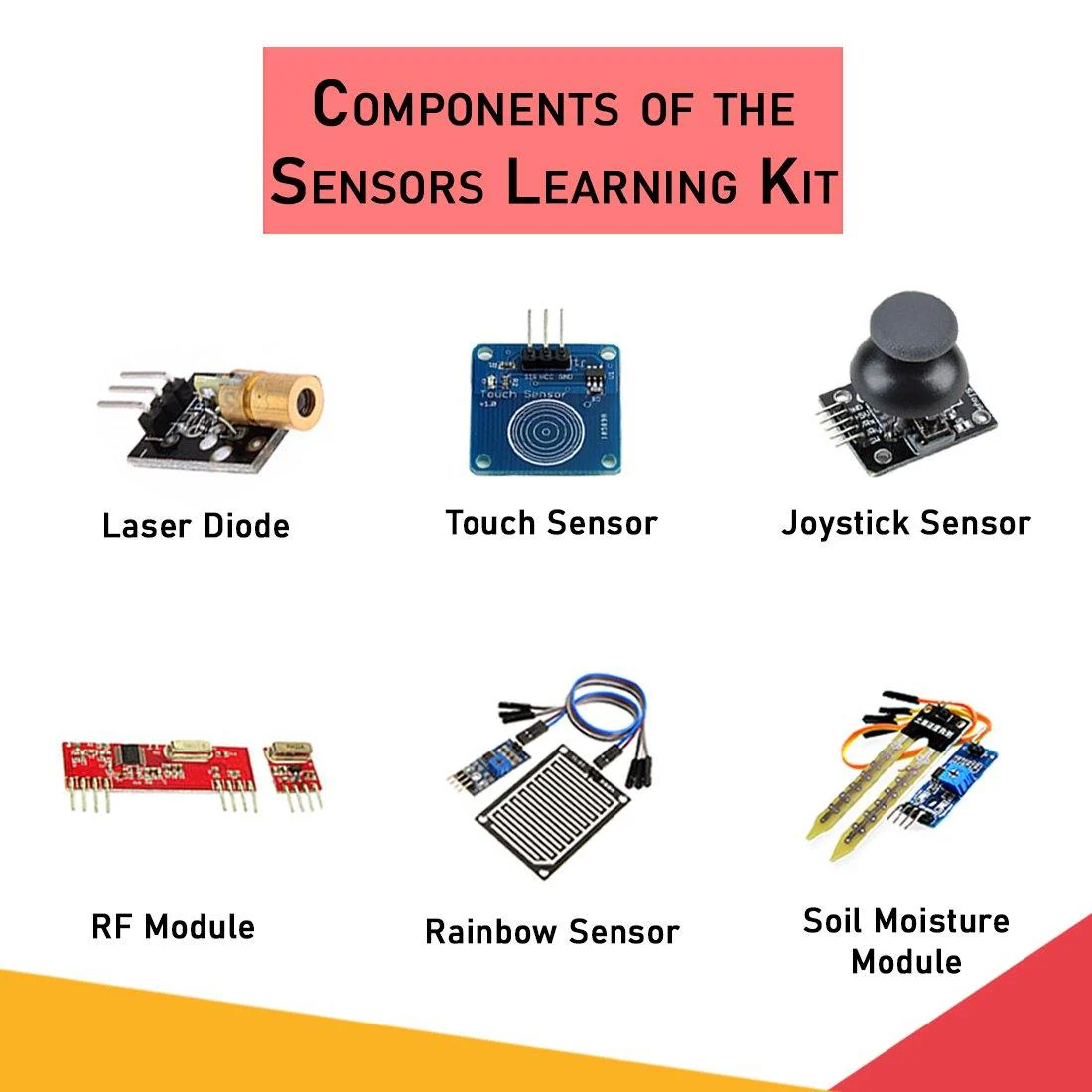 24 in 1 Sensors DIY Learning Kit - Image 5