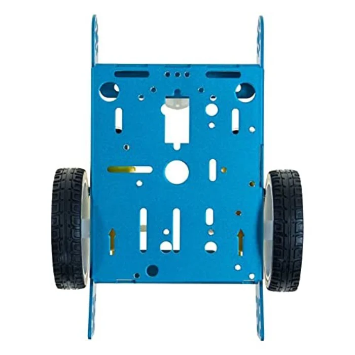 2WD DIY Aluminum Alloy Smart Robot Car Chassis Kit - Blue Colour - Image 10