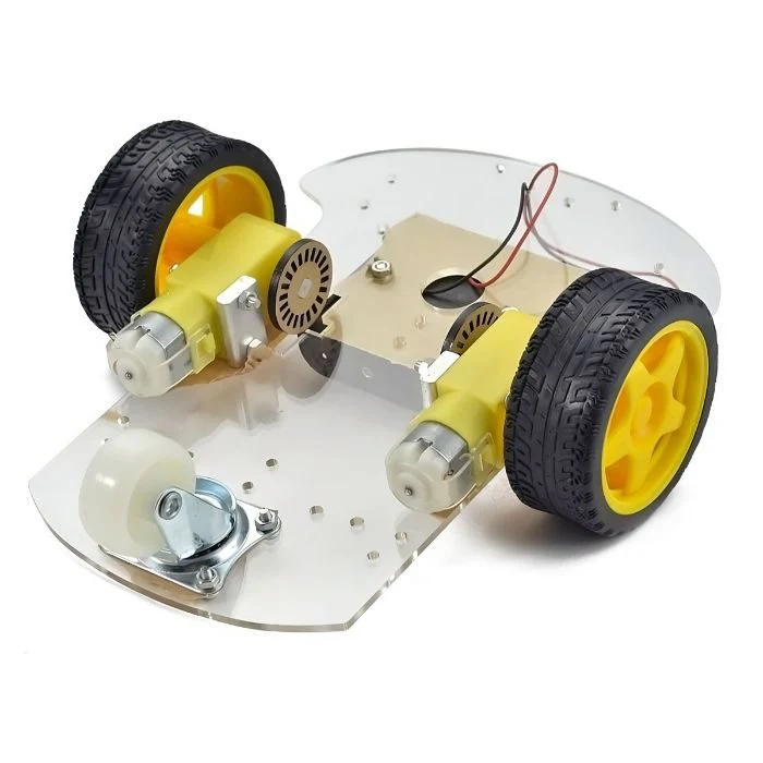 2WD Two Wheel Drive DIY Kit - A Smart Robot Car with Chassis - Image 3