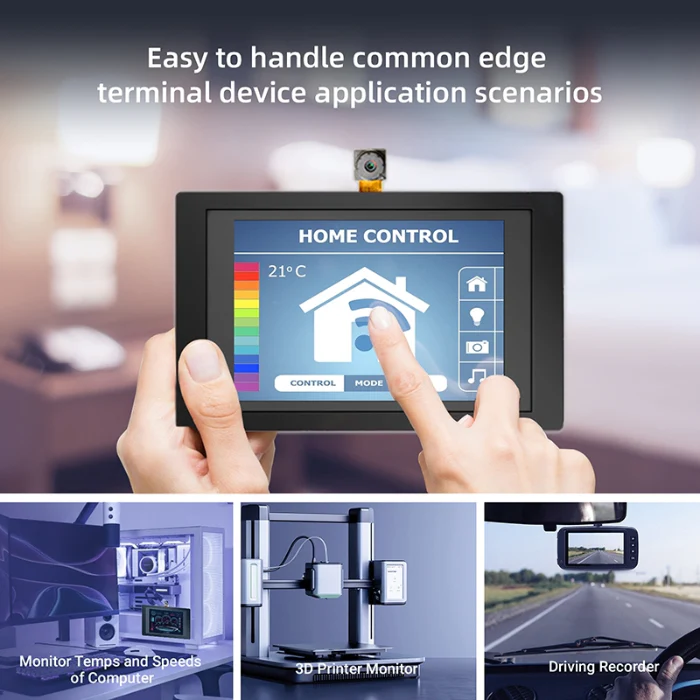 ELECROW ESP32 Terminal- 3.5 inch 480×320 SPI TFT capacitive touch display with OV2640 camera - Image 5