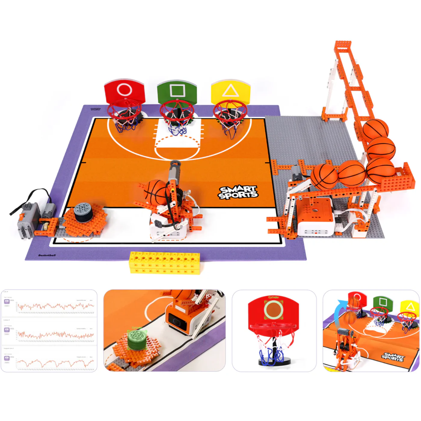 3-in-1 Smart Sports Kit for VinciBot - Educational STEM Kit for Kids - Image 3