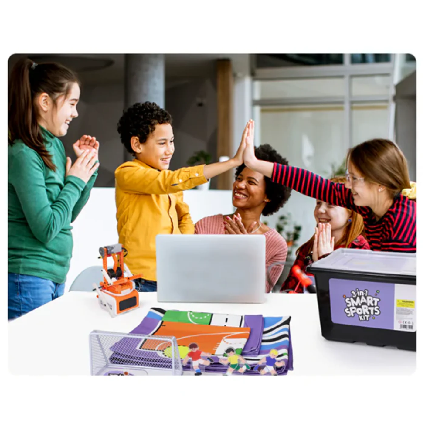 3-in-1 Smart Sports Kit for VinciBot - Educational STEM Kit for Kids - Image 4