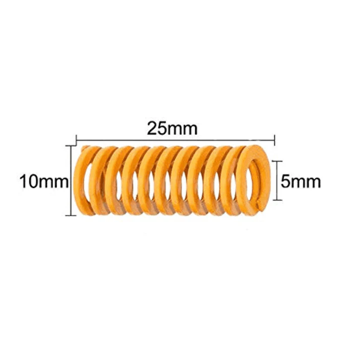 3D Printer Parts Spring For Heated bed MK3 CR-10 Hotbed (Yellow) - Image 4