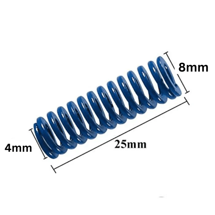 3D Printer Parts Spring For Heated bed MK3 CR-10 Hotbed (Blue) - Image 3