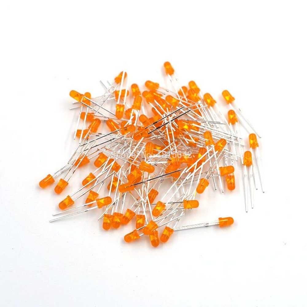 3mm Orange Led (Pack of 10) - Image 4