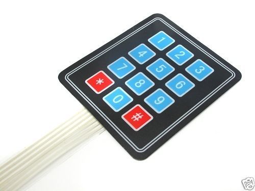 4x3 Flexible Matrix Keypad - Image 3