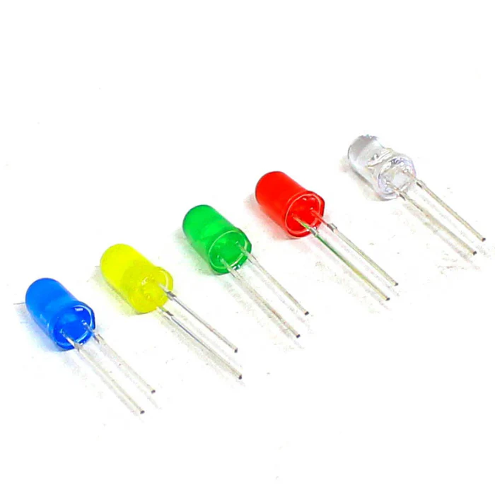500PCS 5 MM LED Kit 5 Colors with Durable Storage Box - Image 4