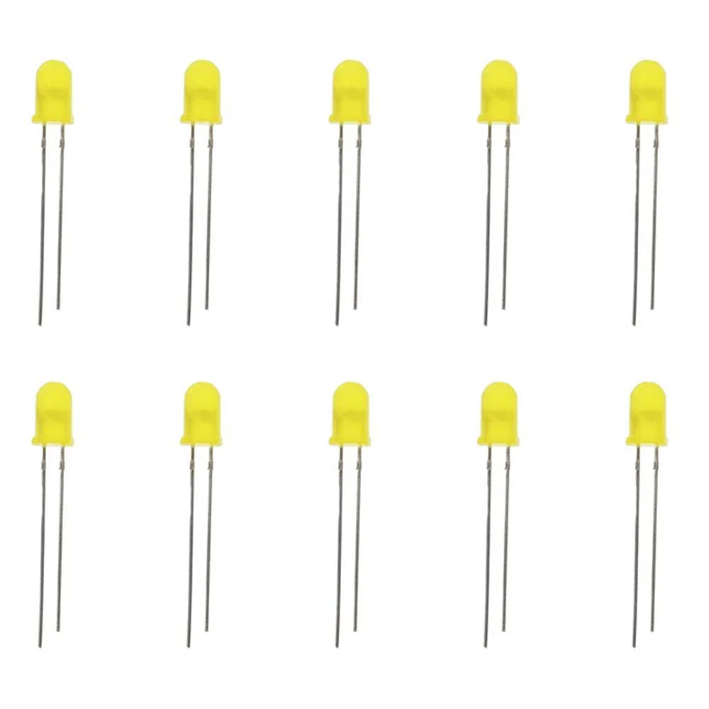 5mm Yellow LED(Pack of 10)