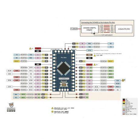 Arduino Pro Mini 5V 16MHz ATMEGA328P compatible - Image 2