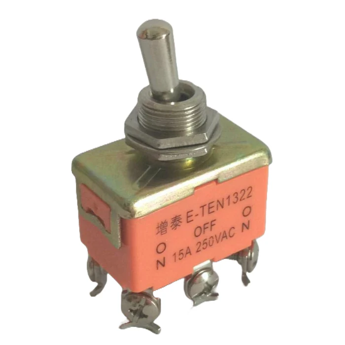 DPDT 6 Pin Toggle Switch ON-OFF-ON (15A 250V) - Image 6