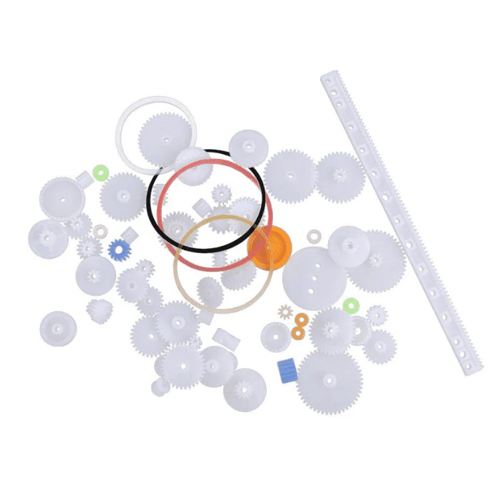 75 pcs-lot different type mini gear Plastic Gear Set - Image 3