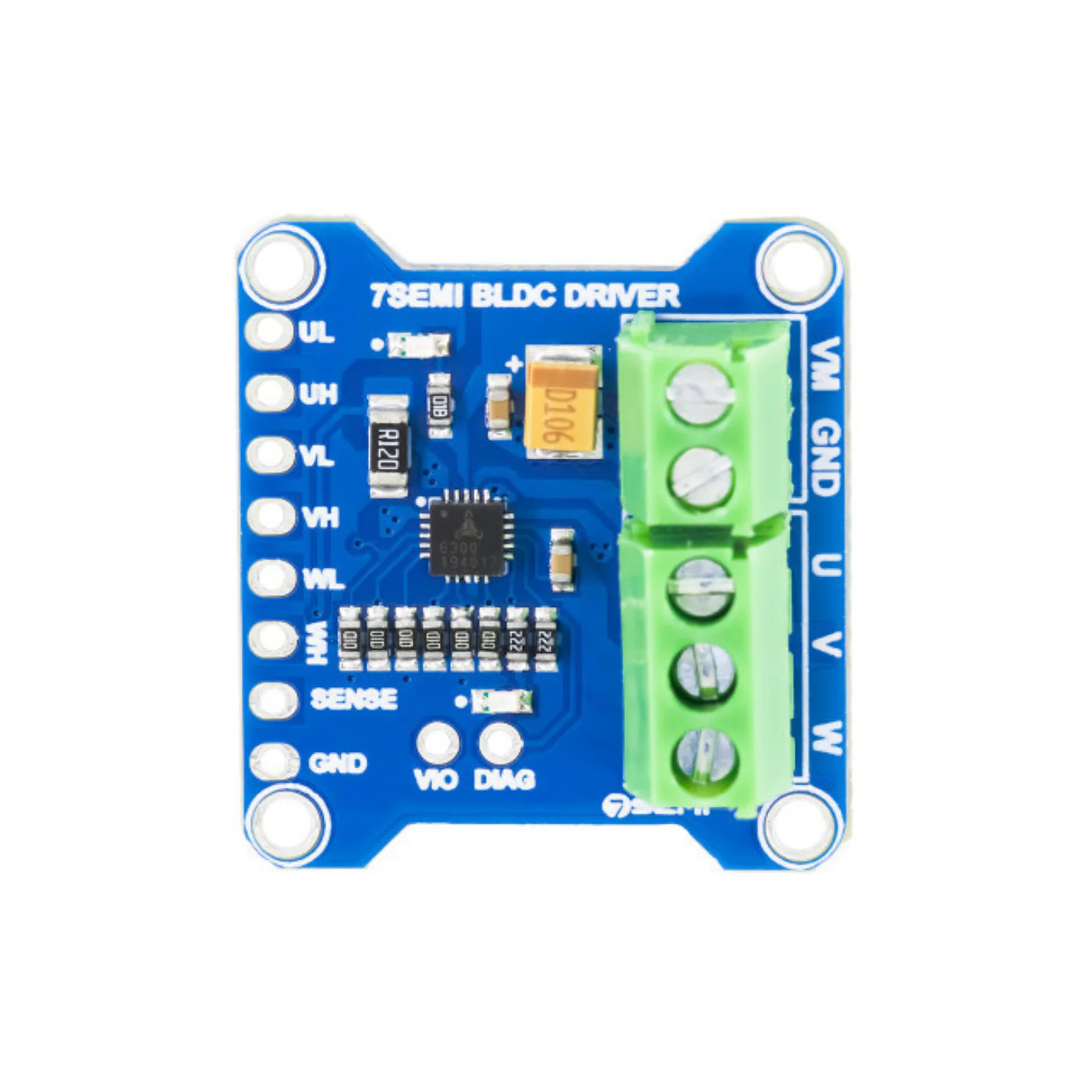 7Semi 3Phase TMC6300 BLDC PMSM Brushless Motor Driver Breakout - Image 2