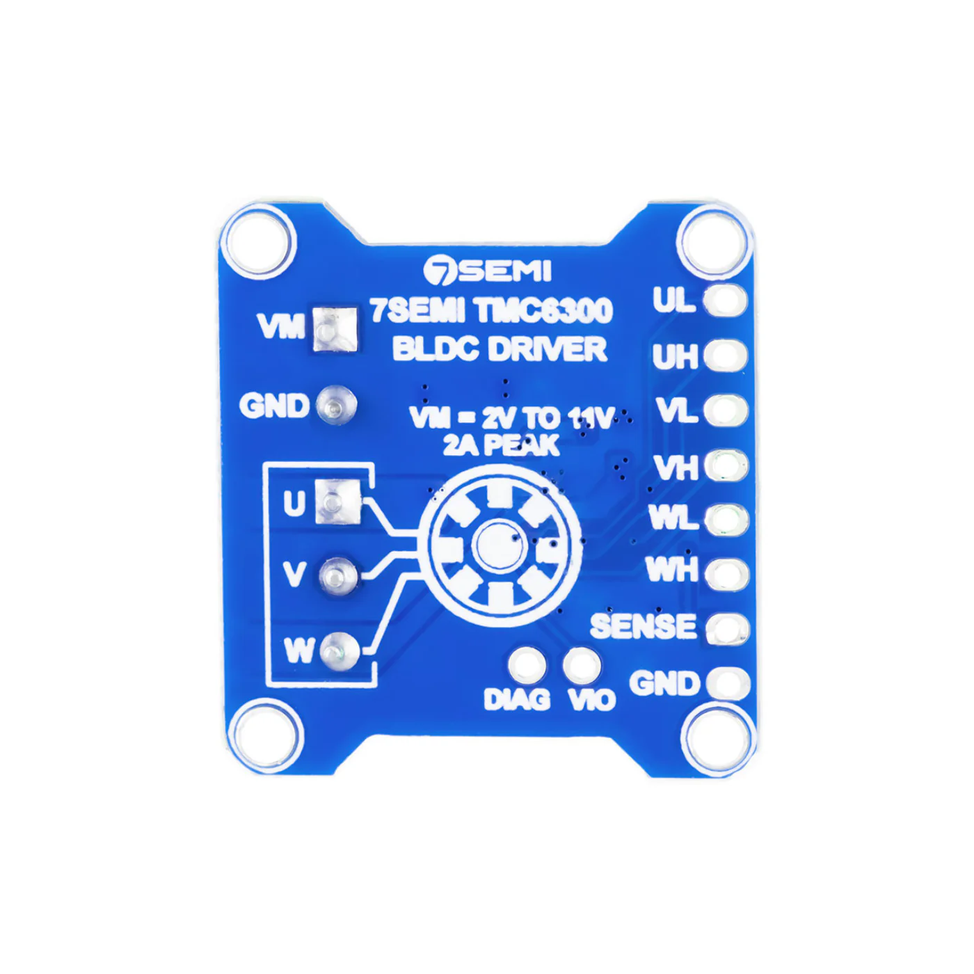 7Semi 3Phase TMC6300 BLDC PMSM Brushless Motor Driver Breakout - Image 3