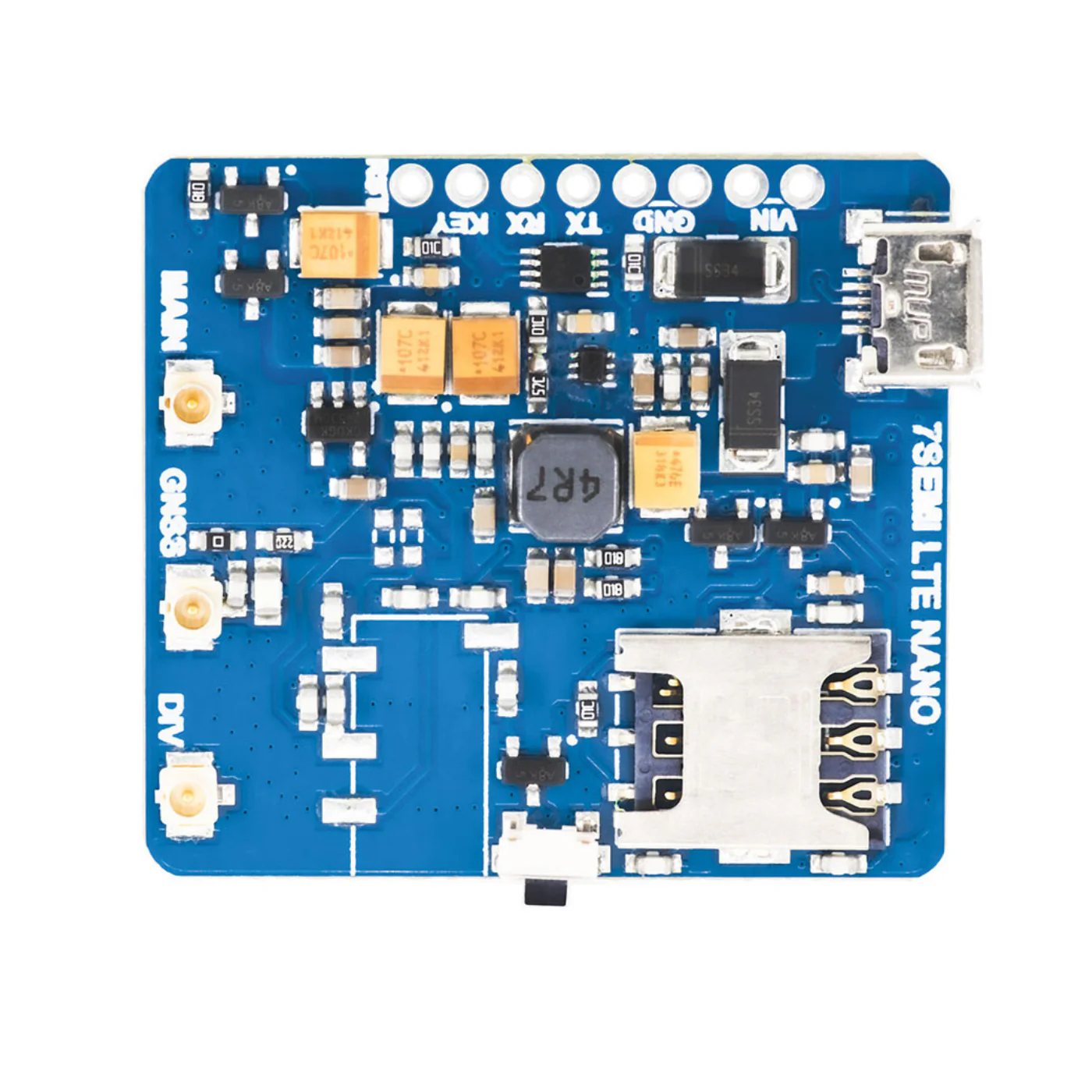 7Semi EC20 CAT-4 LTE 4G GNSS Nano Modem - Image 3