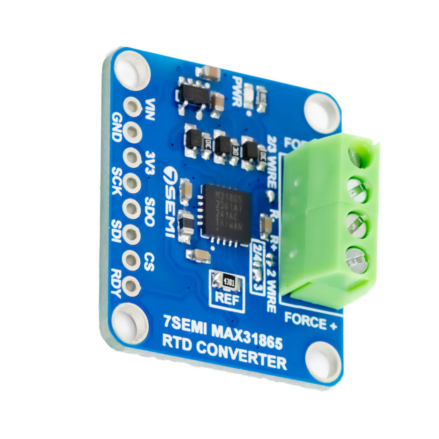 7Semi MAX31865 PT1000 RTD 3-Wire Temperature Sensor Amplifier Breakout Board - Image 2