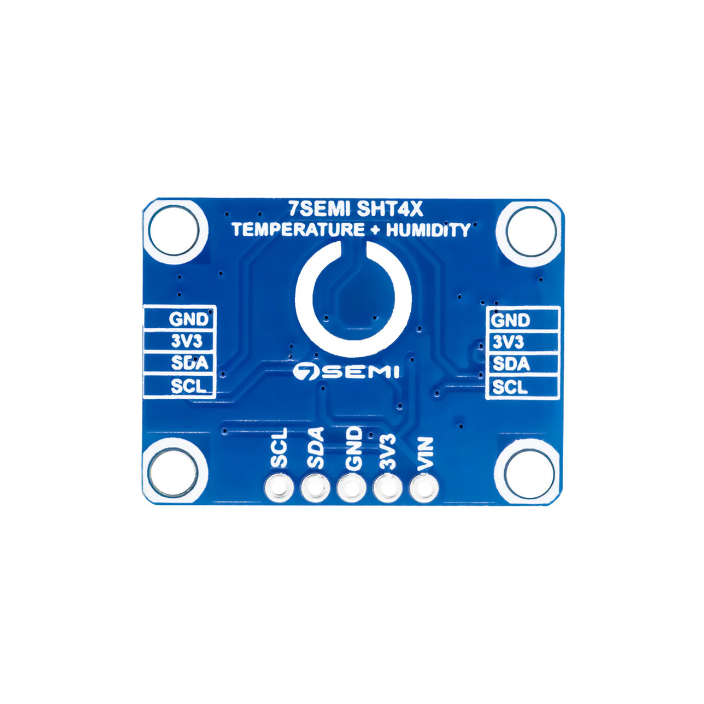 7Semi SHT41 Temperature & Humidity Sensor Breakout with I2C Qwiic Interface - Image 3