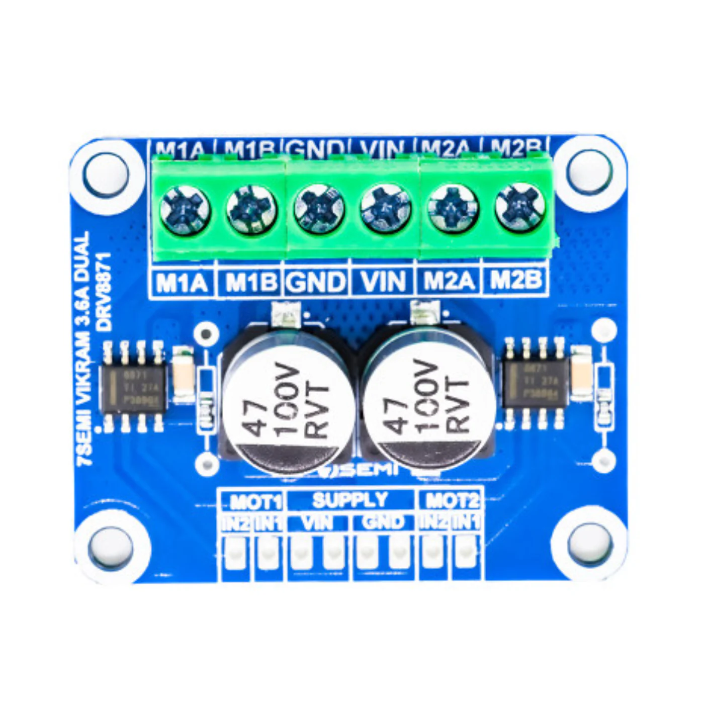 7Semi Vikram-453R6D 45V 3.6A DRV8871 Dual Channel Motor Driver (2 Channel) - Image 3