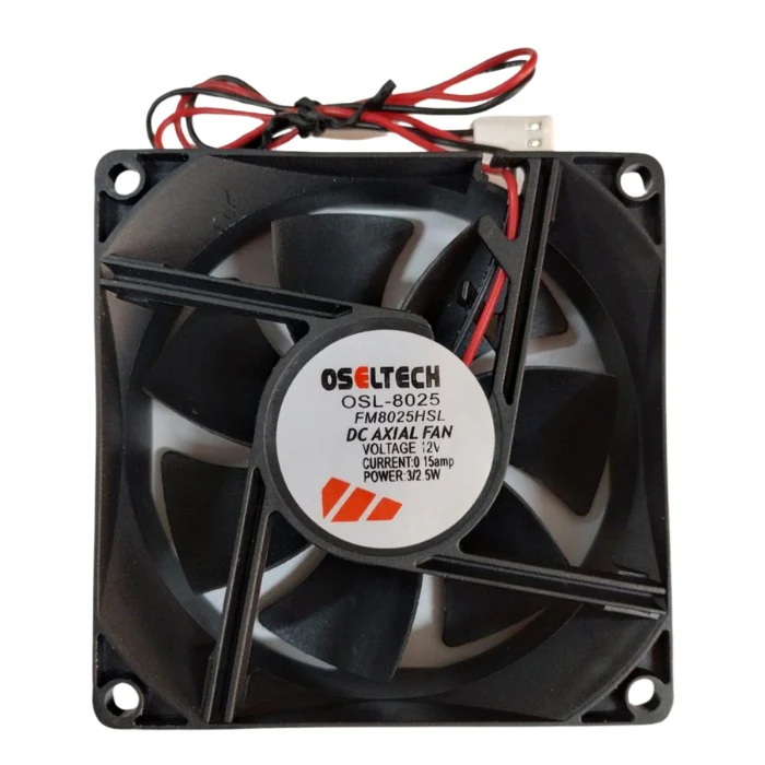 8025 12V DC Cooling Fan - Image 2