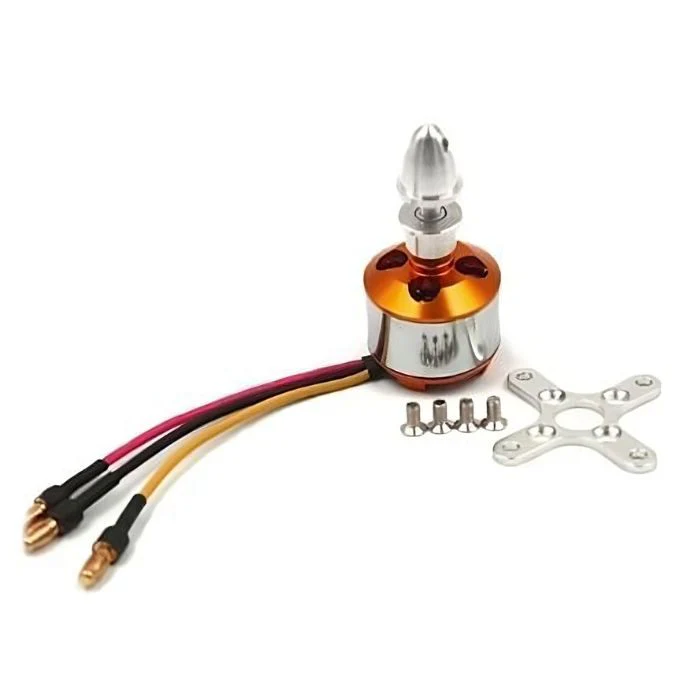 A2212 1400KV BLDC Motor and Simonk 30A ESC for RC Drones - Image 2