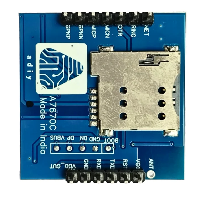 A7670C GSM 4G Breakout Board - ADIY - Image 2