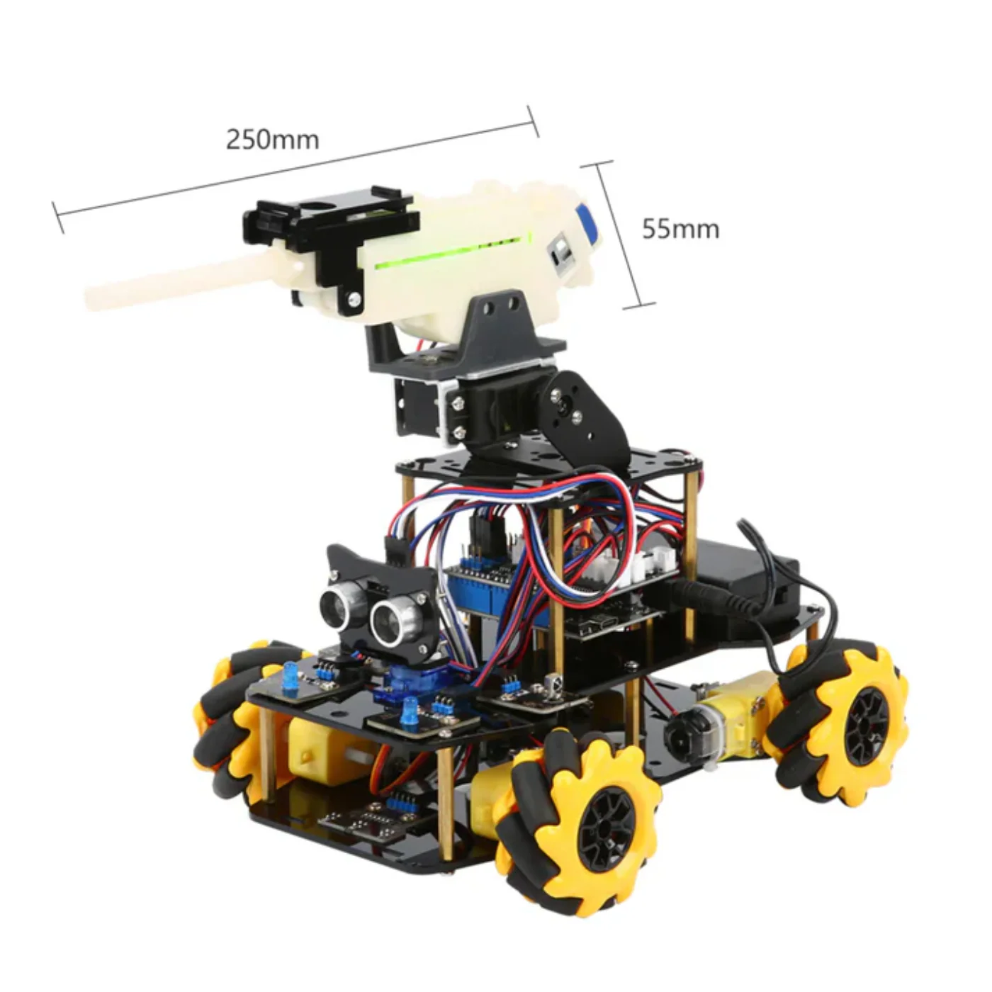 ACEBOTT ESP32 Shooting Car Expansion Pack with Scope & Water Bullet - QD005 - Image 4
