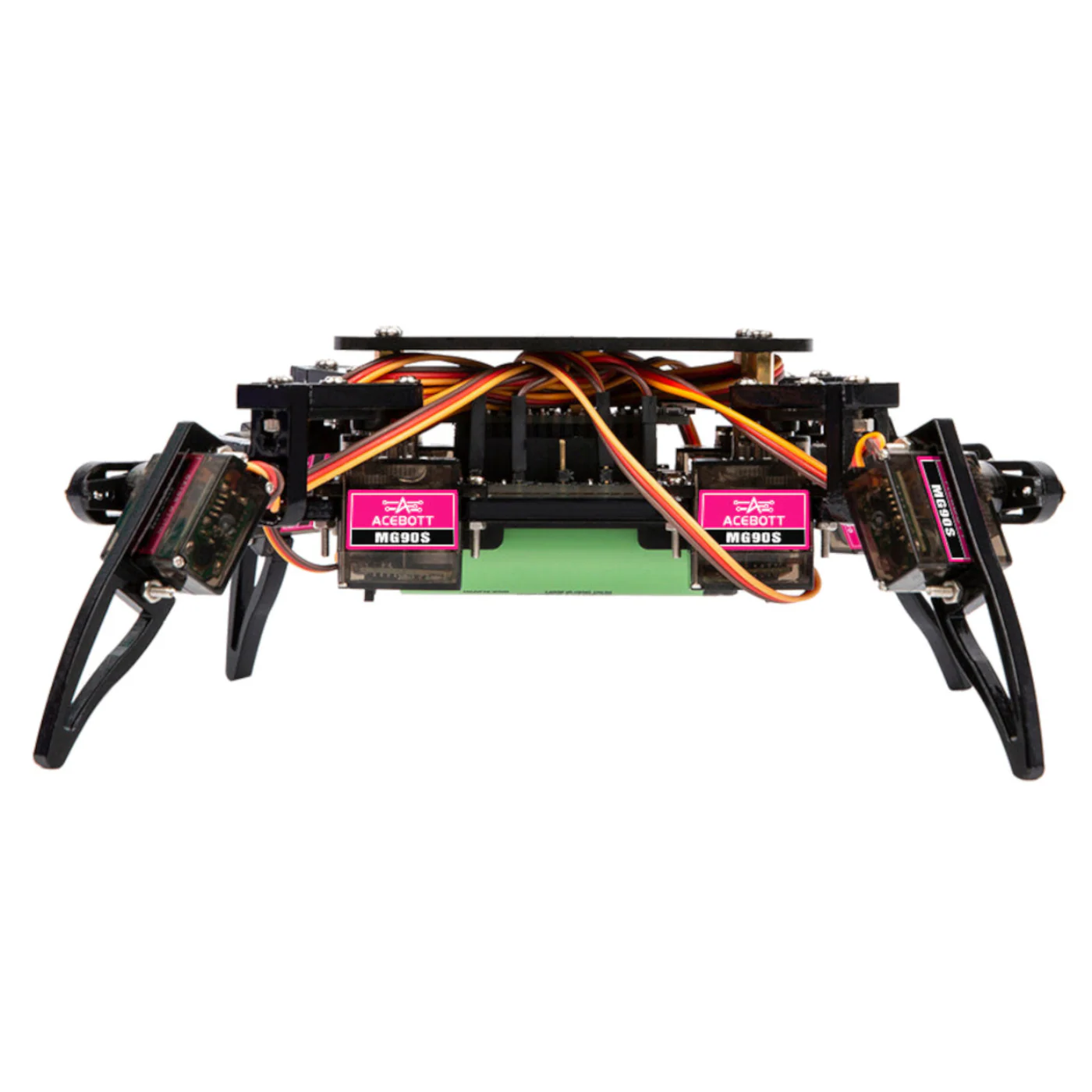 ACEBOTT QD020 ESP8266 Quadruped Bionic Spider Robot kit with Arduino IDE/ACECode(Scratch) - Image 2