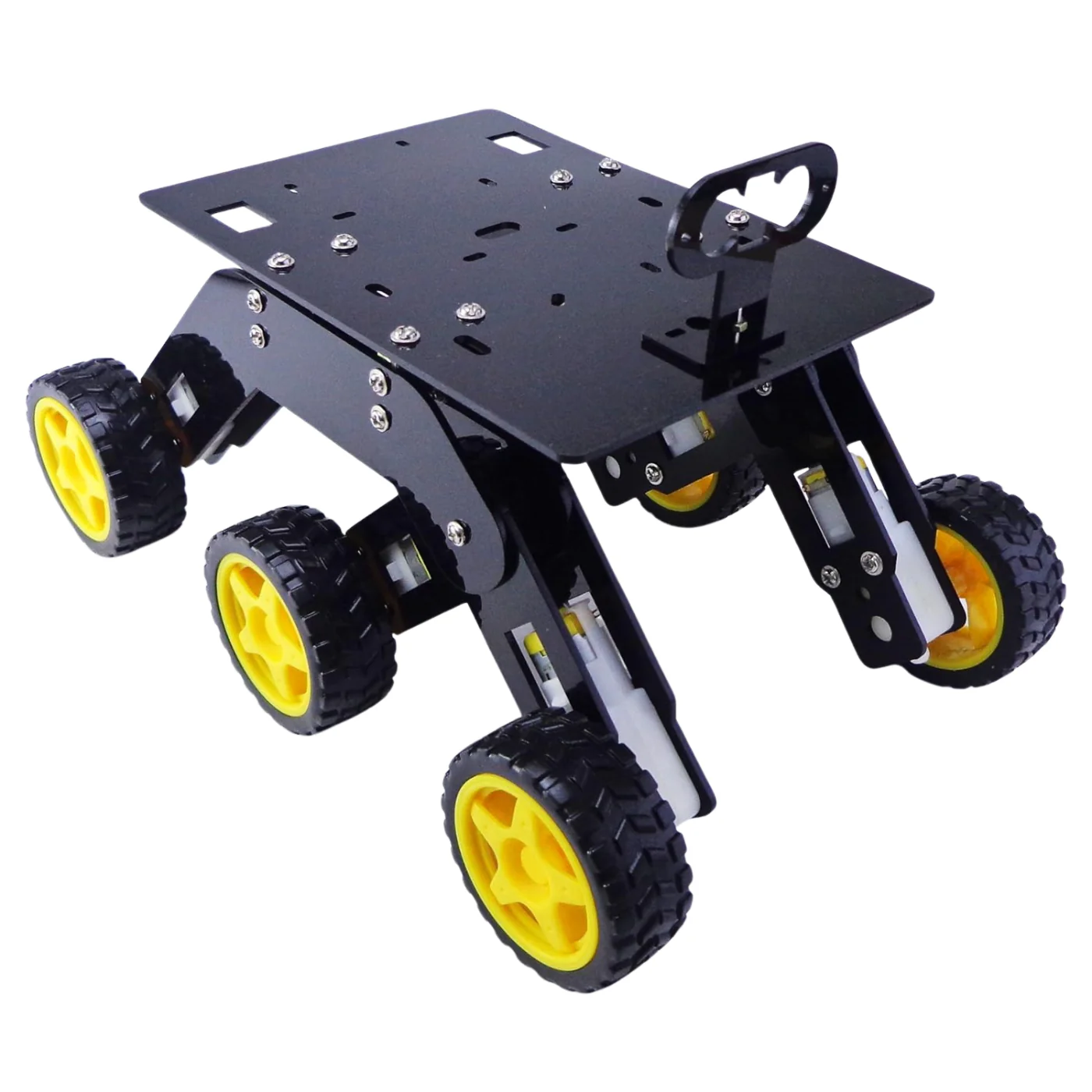 Acrylic 6WD Curious Rover Chassis DIY Robotics Kit - Image 3