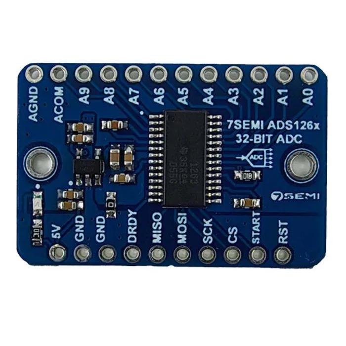 ADS1263 32-bit ADC Module with PGA Breakout - 7Semi - Image 6