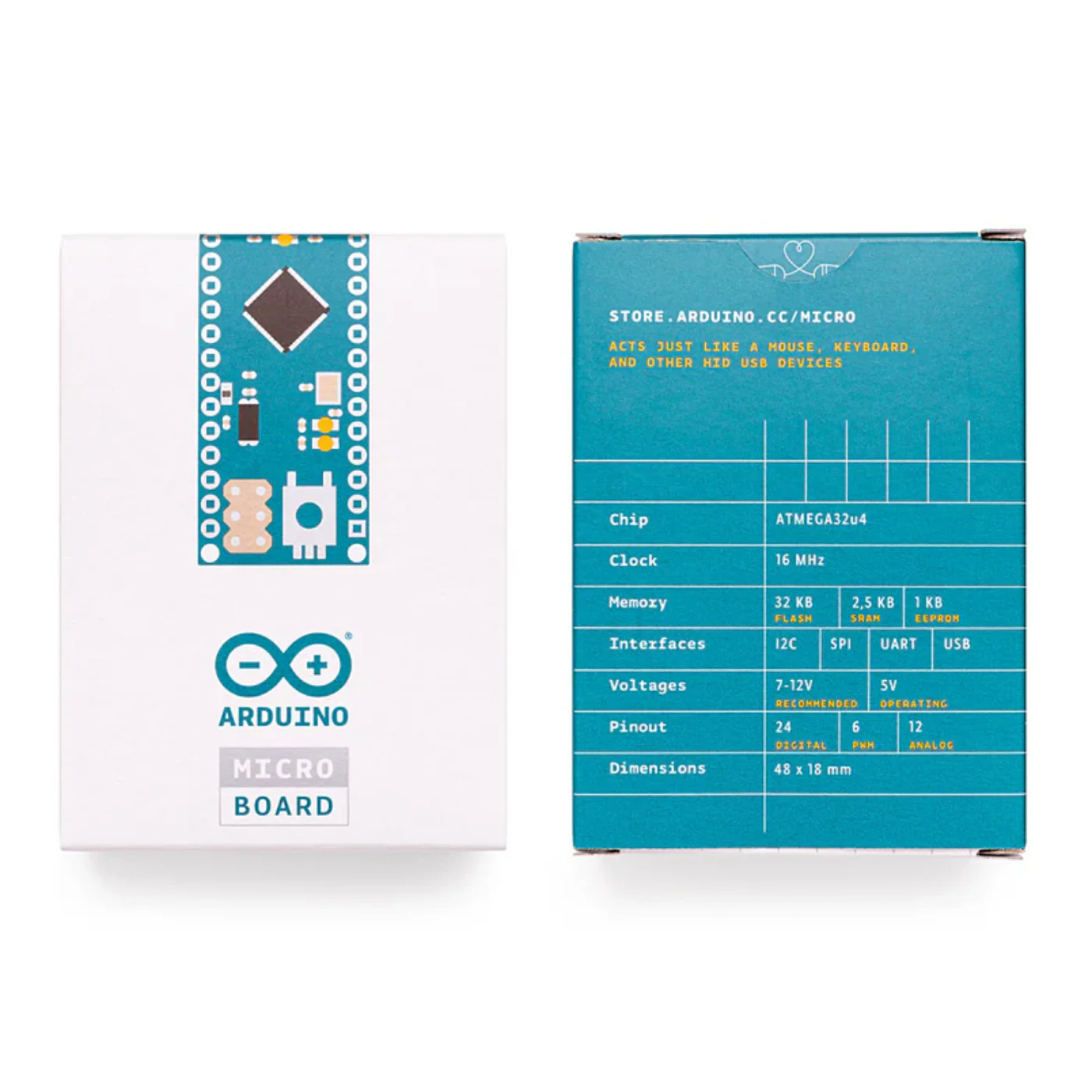 Arduino Micro with Headers A000053 - Image 5