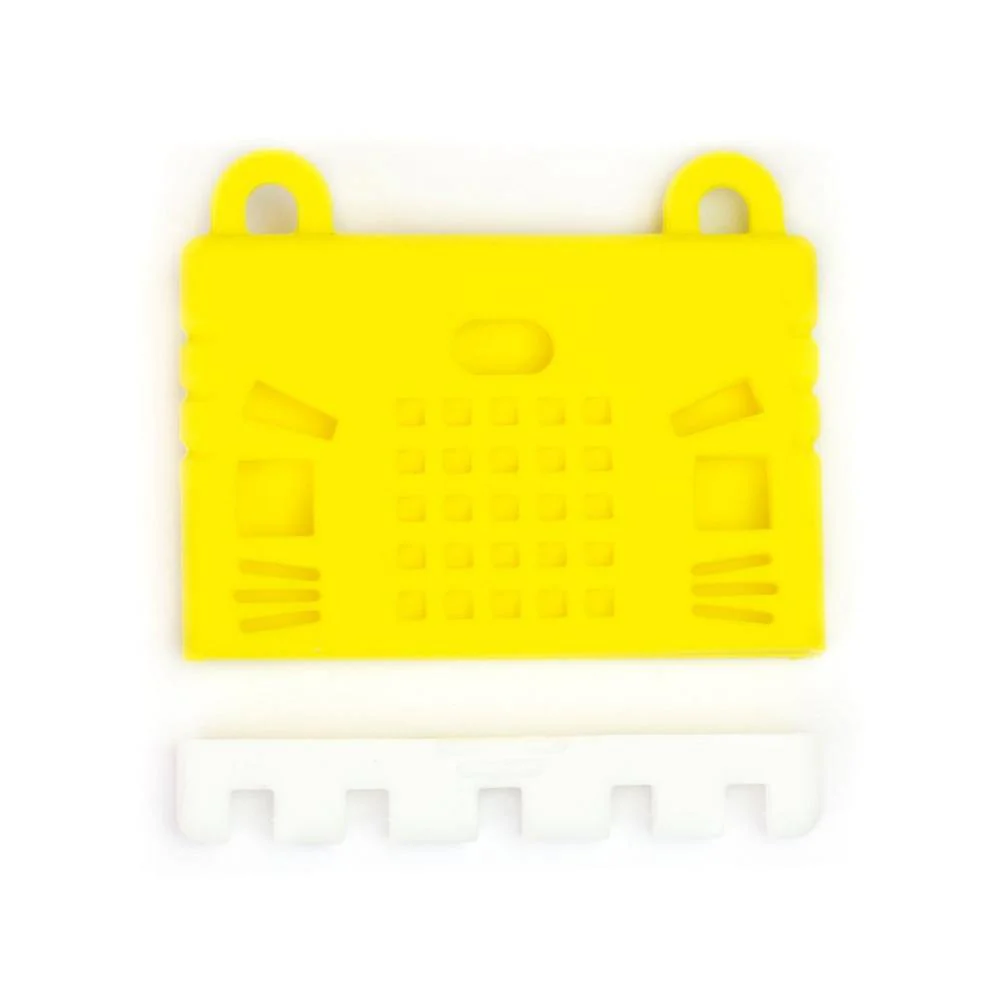 BBC Micro:Bit Silicone Soft Cover Protective Case (Yellow) for Micro:Bit V1 & V2 - Image 3