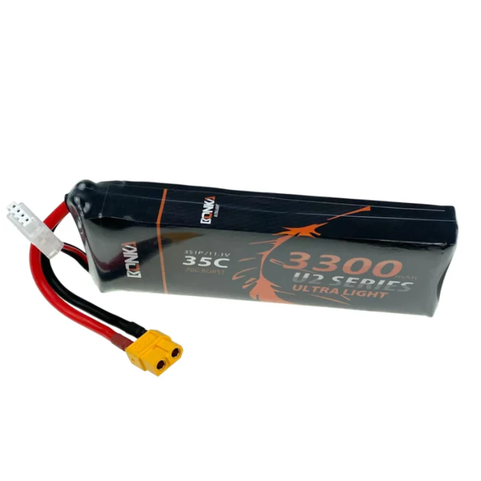 11.1v 3300mAh 35C 3S1P Bonka Lipo Battery - Image 3