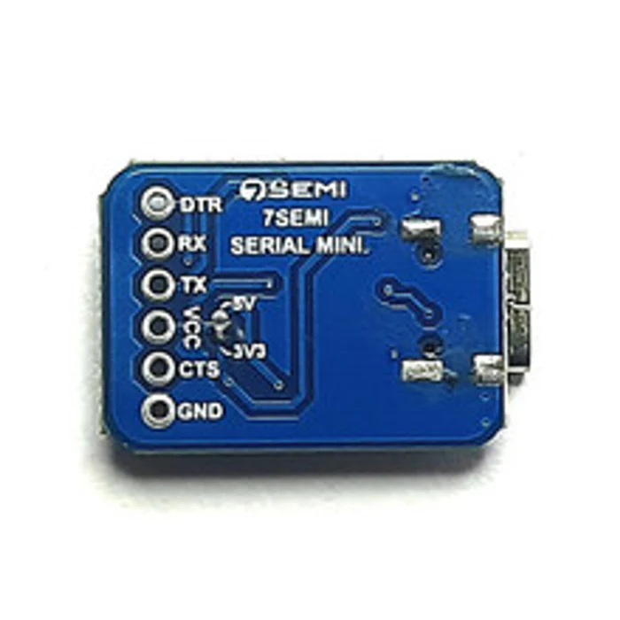 CH340C USB Type C to TTL Serial Converter Breakout Board -7Semi - Image 4