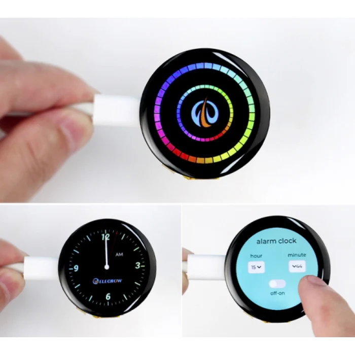 CrowPanel ESP32-C3 1.28 inch Round IPS Display Capacitive Touch SPI Screen - Image 5