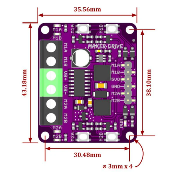 Cytron Maker Drive H-Bridge Motor Driver for Beginner - Image 4